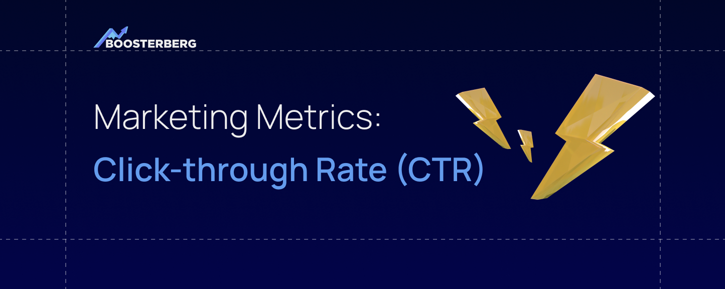 Social media advertising metrics: Click-through rate (CTR)